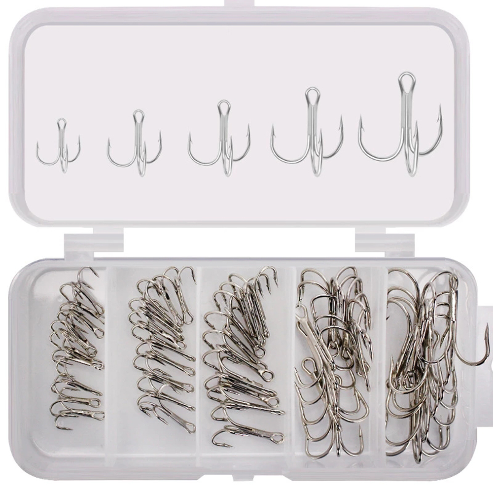 Fishing Hook Treble - Lake River Fishing Tackle Storage Box