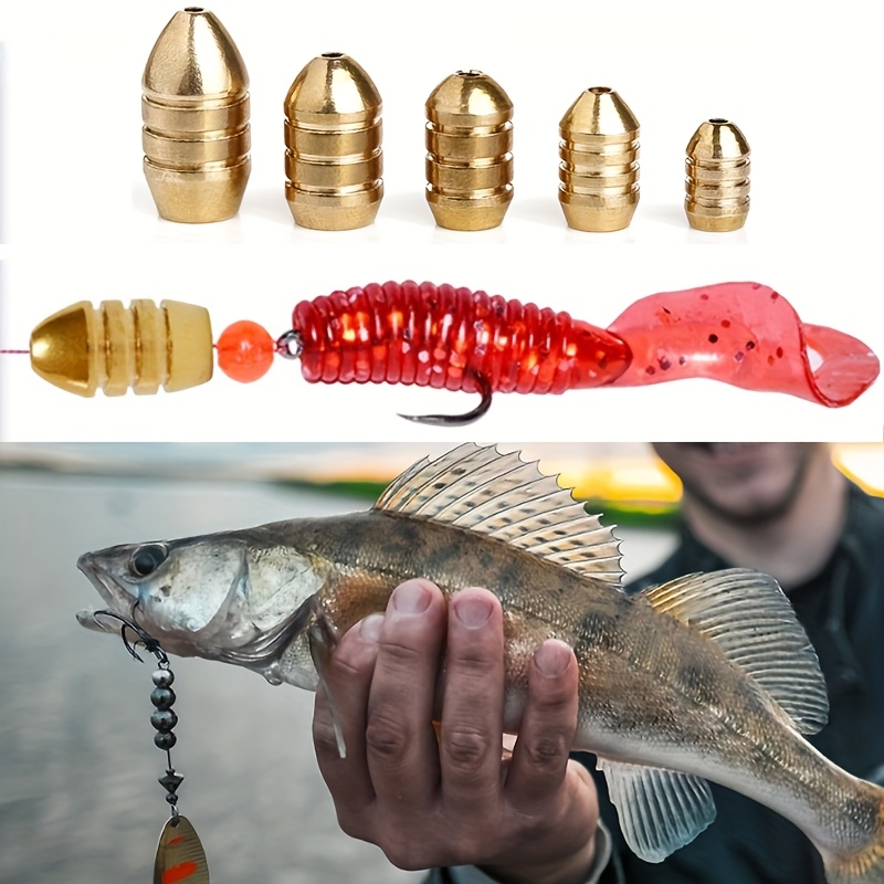 Wholesale 50pcs Golden Copper  - огляд і ціна Fishing Hook Jig