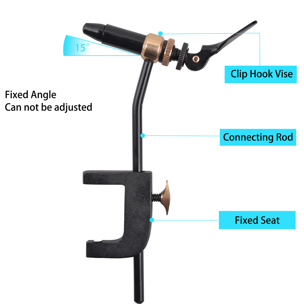 Rotary Fly Tying Vise Tool Saf - огляд і ціна Fishing Hook Jig