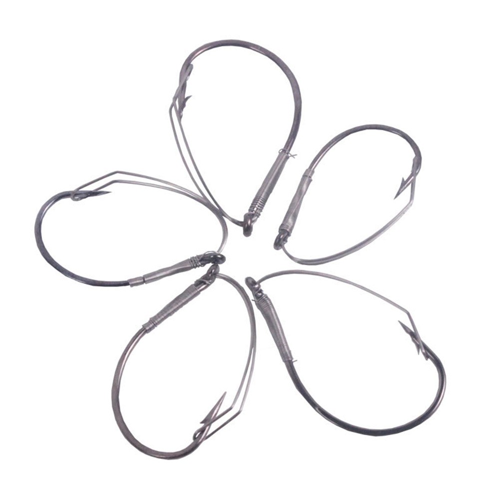 10Pcs/Box High Carbon Steel Wa - огляд і ціна Fishing Hook Weedless