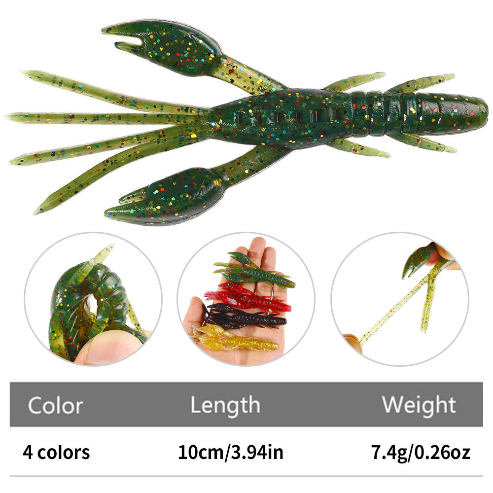 Floating Soft Worm Frog Lure H - огляд і ціна Fishing Hook Weedless