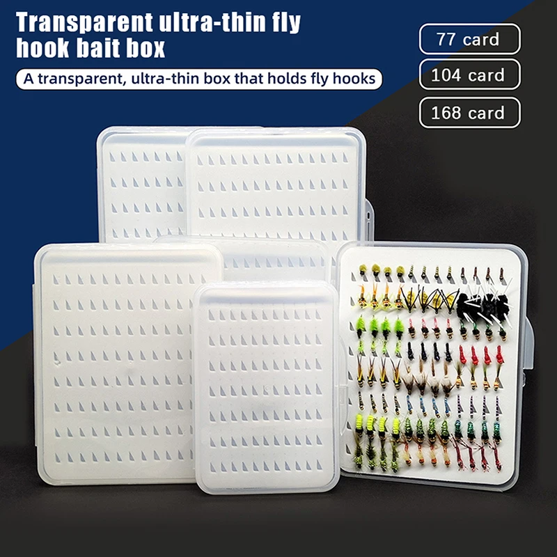 Waterproof Design Fly Hook Box - огляд і ціна Fishing Hook Size