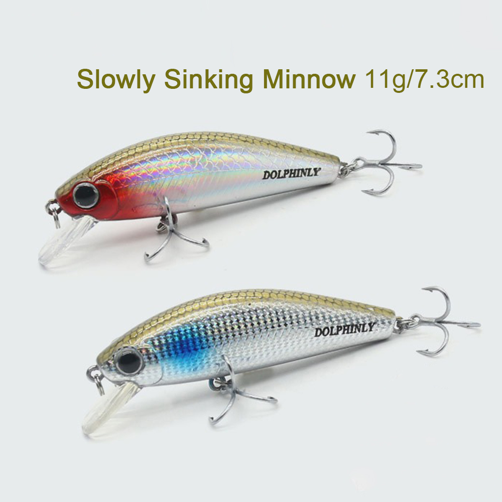 Sinking Minnow Fishing Lures 1 - огляд і ціна Fishing Hook Treble