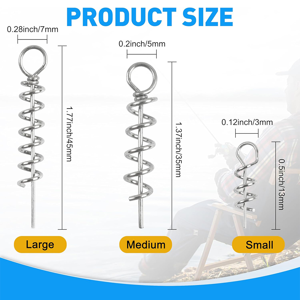 50Pcs Spring Twist Lock Fishin - огляд і ціна Fishing Hook Box