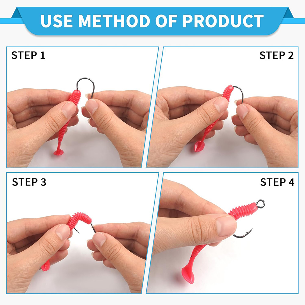 70Pcs Fishing Inline Single Ho - огляд і ціна Fishing Hook Circle