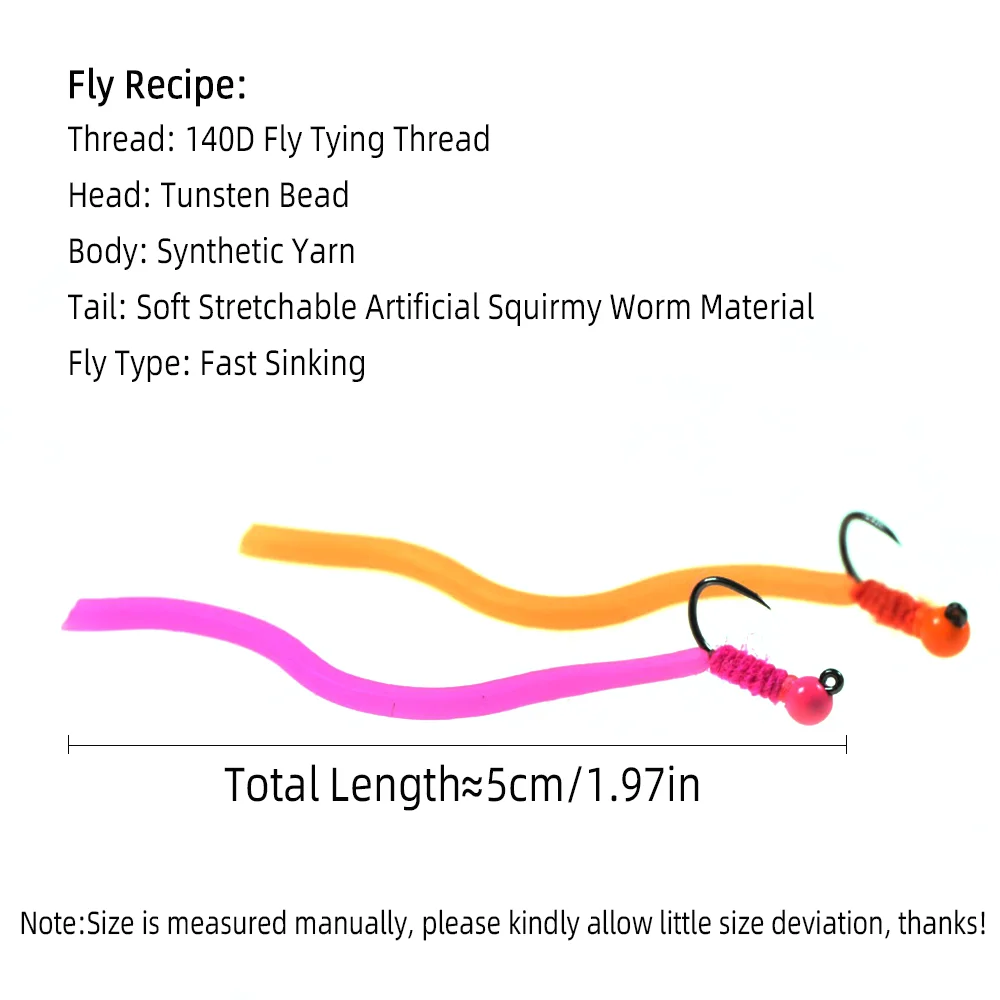 4pcs #14 Tungsten Bead Head Sq - огляд і ціна Fishing Hook Barbless