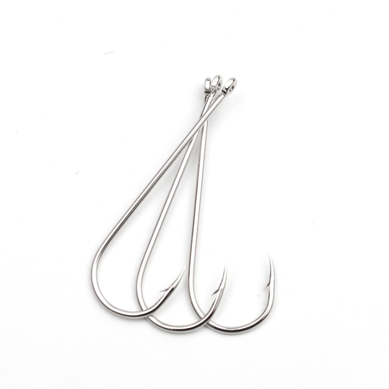 50pcs Long Shank Saltwater Cir - огляд і ціна Fishing Hook Circle
