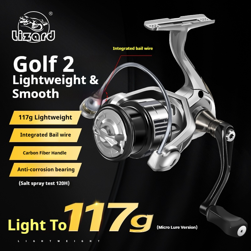 Lizard Golf 2 Metal Spool Reel - огляд і ціна Abu Garcia Reel Max