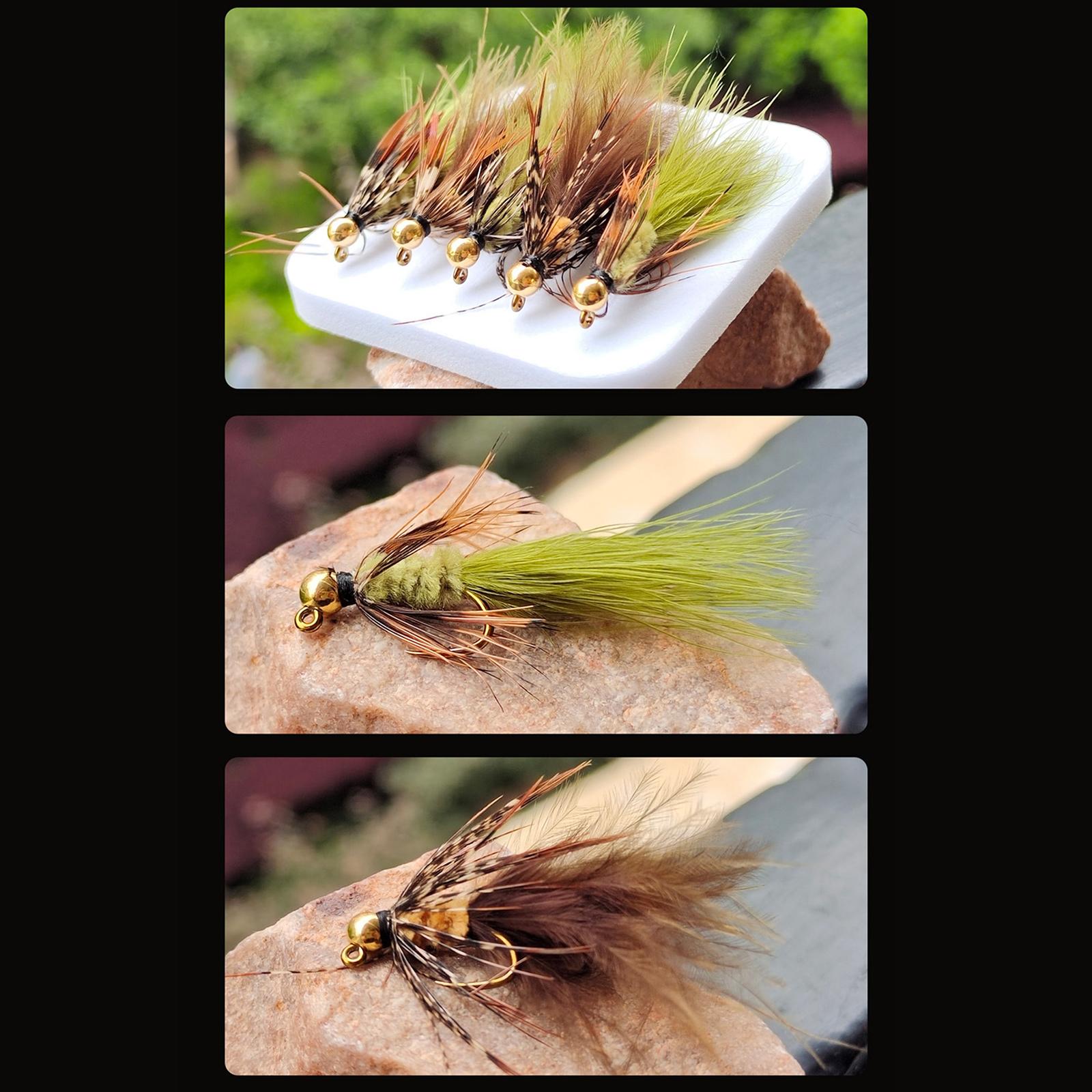 5Pcs Fly Fishing Flies Handmad - огляд і ціна Fishing Hook