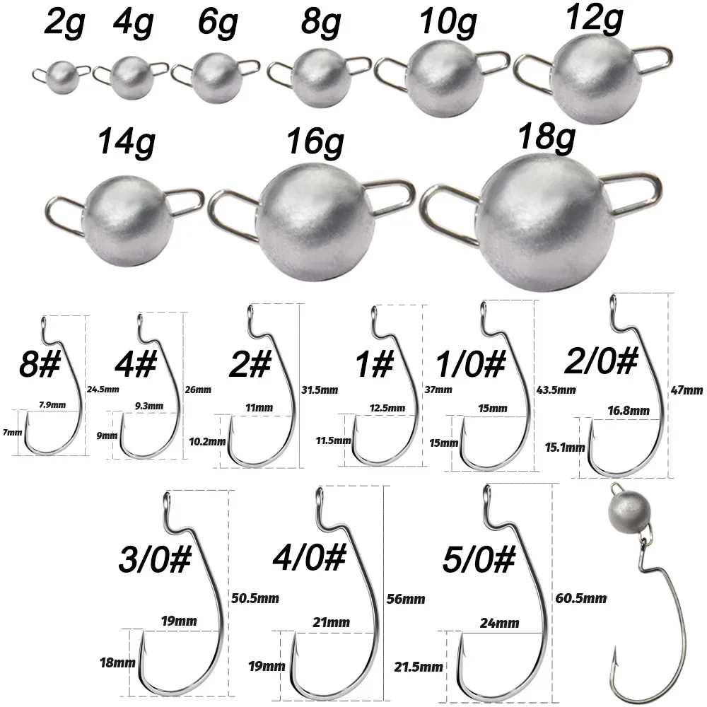 Sharp Carbon Steel Fishing Hoo - огляд і ціна Fishing Hook Circle