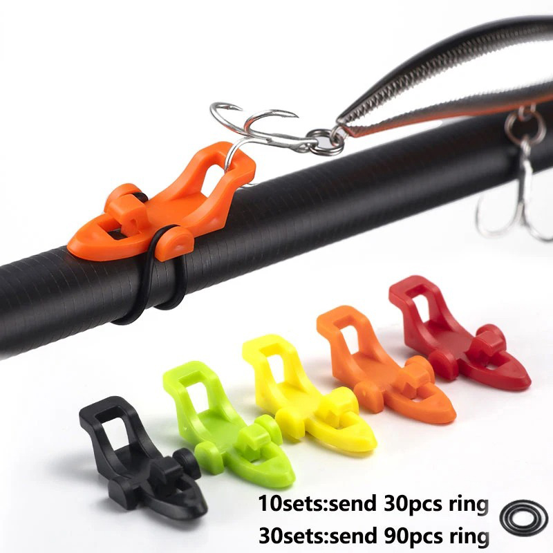 10-30pcs Fishing Rod Pole Hook - огляд і ціна Fishing Hook Box