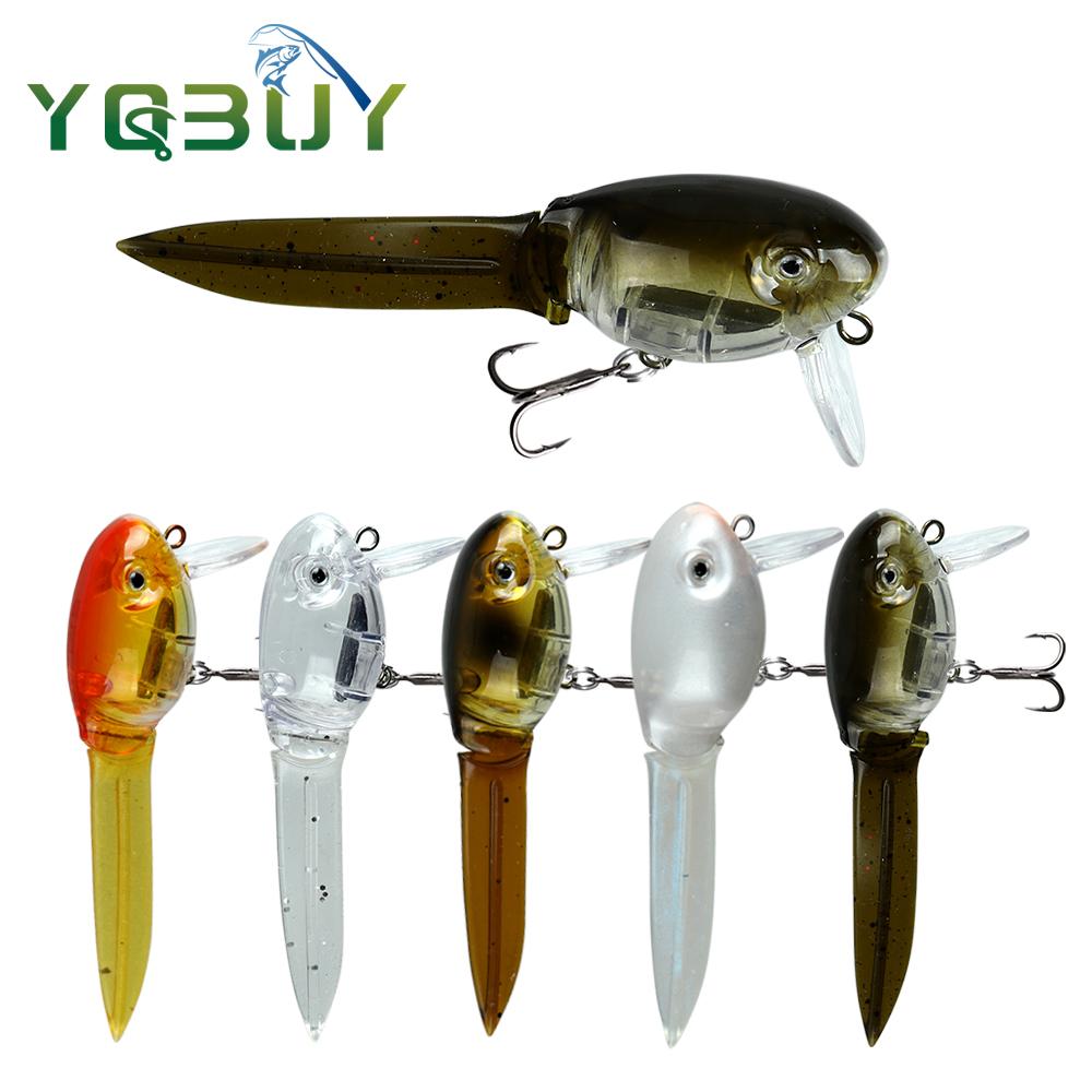 1pcs Tadpole Hard Bait Fishing - огляд і ціна Fishing Hook Treble
