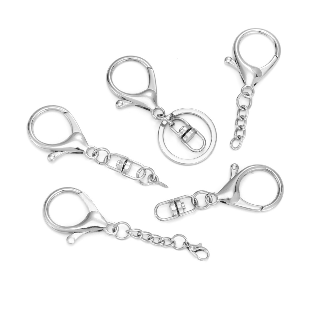 10Pcs Silver Color Large Lobst - огляд і ціна Fishing Hook Size